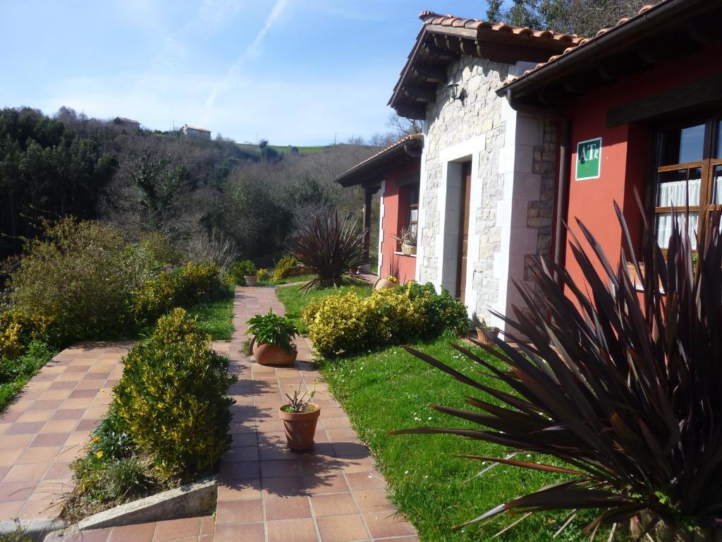Apartamentos Rurales La Gueertona Ardines Chambre photo